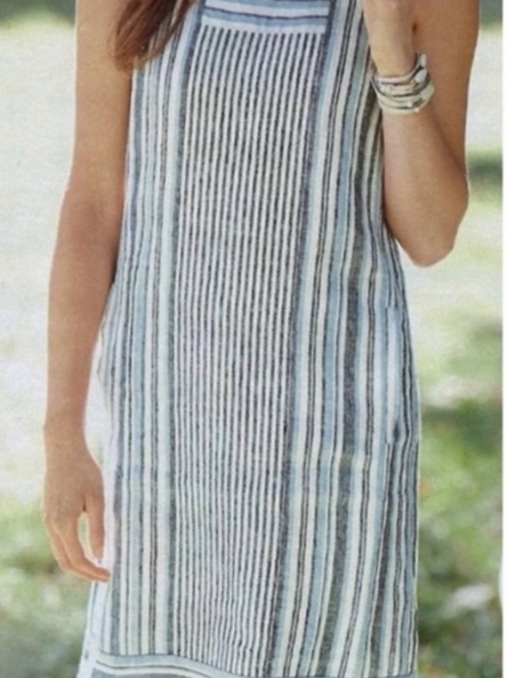 J. Jill 100% Linen Sundress SZ: MP